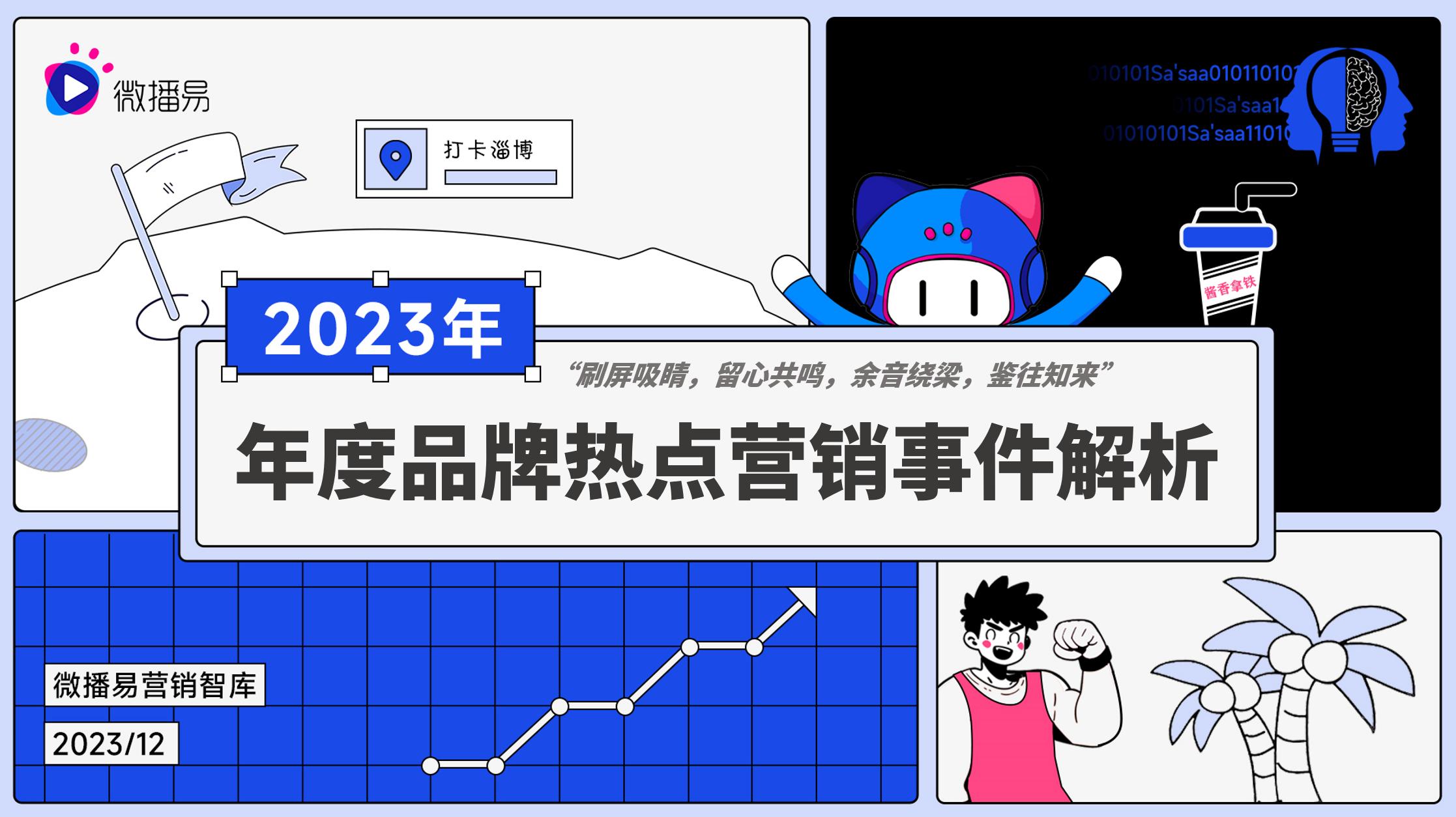 研究報(bào)告 | AI眼里的2023年?duì)I銷大事件，你的品牌上榜了嗎？