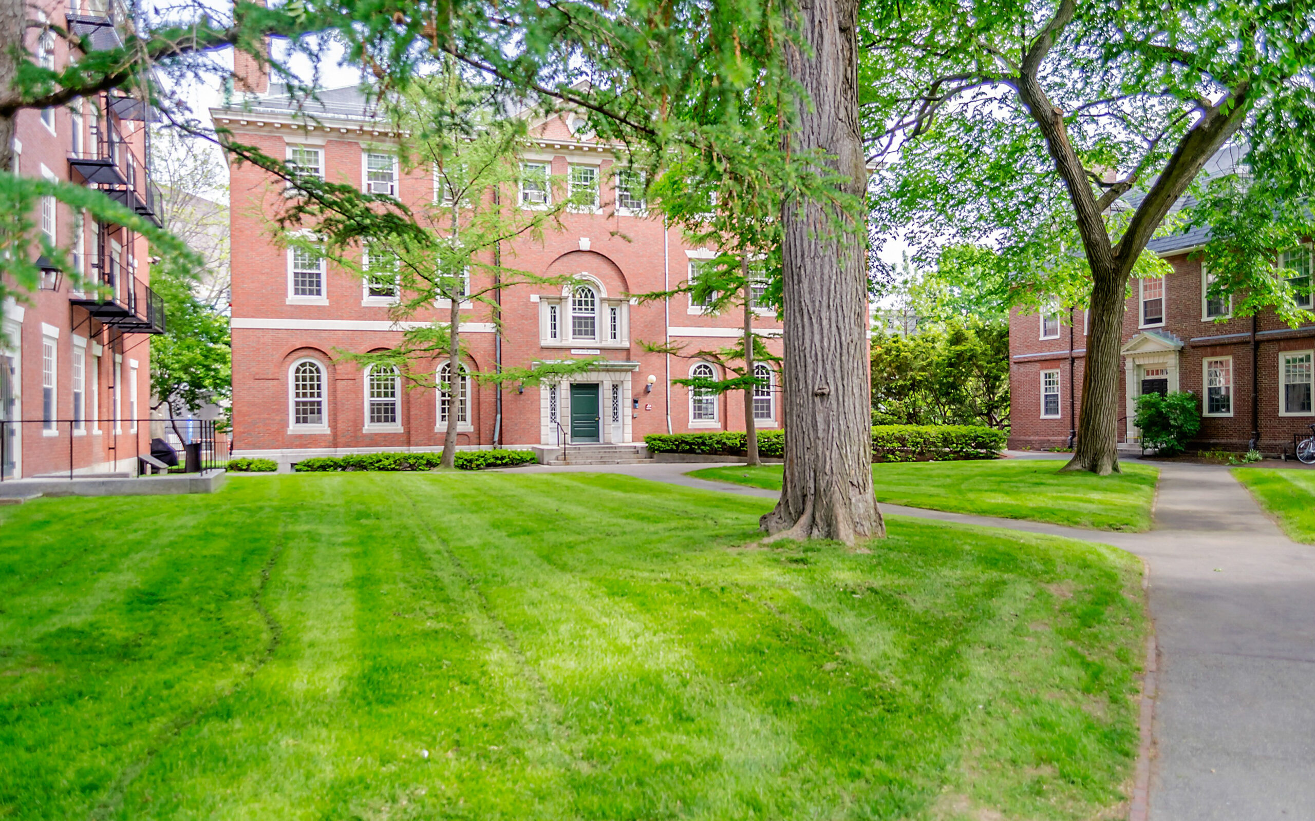 Inside the Harvard University Campus, Cambridge, USA