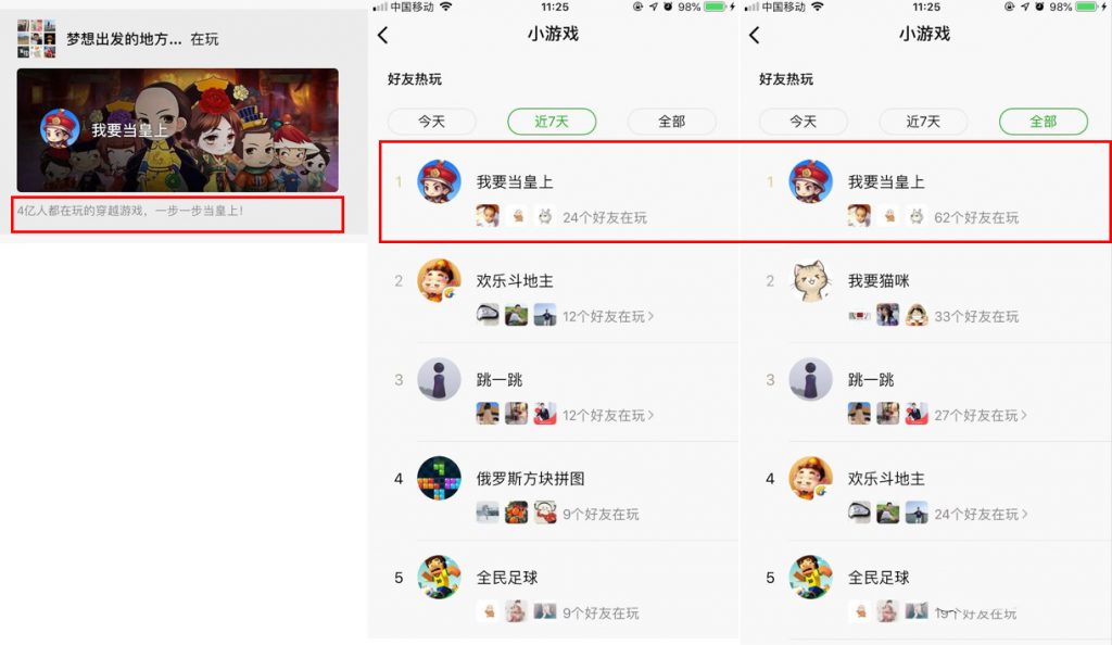 3個月吸引4億玩家，小游戲「我要當(dāng)皇上」有哪些裂變套路？